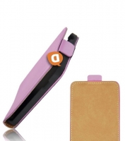 Capa Protetora Iphone 5C Flip Slim Lilás