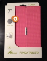 Capa Protetora Flip Book para Tablet 7  Microfibra Rosa (Home)