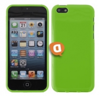 Capa em Silicone Iphone 5C Verde Opaca