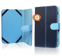 Capa Protetora Flip Book para Tablet 7  Universal Azul