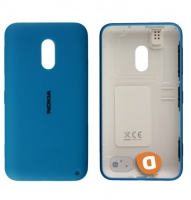 Capa Traseira Nokia Lumia 620 Azul Original em Bulk