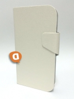 Capa Protetora  Flip Book Carteira  WIKO Cink Five Branco