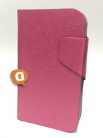 Capa Protetora  Flip Book Carteira  WIKO Ozzy Rosa