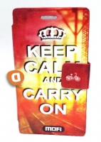 Capa Protetora  Flip Book Fashion Keep Calm  Nokia Lumia 925