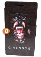 Capa Protetora  Flip Book Fashion Givendog  Nokia Lumia 925