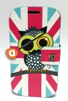 Capa Protetora  Flip Book Fashion Pirate Bird  Samsung i8730 Galaxy Express