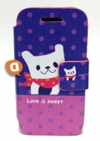 Capa Protetora  Flip Book Fashion Love is Sweet  Samsung i8730 Galaxy Express