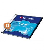 CD-R Verbatim 1Unid em Caixa Slim