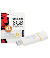 Pen Kingston 8GB Usb 3.0/2.0 Datatraveler DTIG4/8GB Branca em Blister