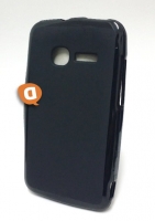 Capa Silicone  Soft  Vodafone Smart Mini OT-4010 Preta Opaca