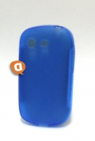 Capa em Silicone  Soft  Samsung S5280, S5282 Galaxy Star Azul Transparente