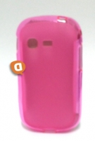 Capa em Silicone  Soft  Samsung Rex 70 S3802 Rosa Transparente
