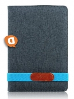 Capa Protetora Flip Book para Tablet 7  Universal  ART  Tipo Ganga Azul