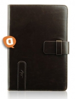 Capa Protetora Flip Book para Tablet 7  Universal  ART  Tipo Pele Castanha