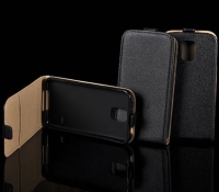 Capa  Flip Pocket Slim Vertical  Nokia Lumia 620 Preta