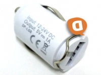 Mini Adapatdor Carregador de Isqueiro USB 5V 1A