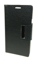Capa Protetora  Flip Book  Sony Xperia M2 Preta em Bulk