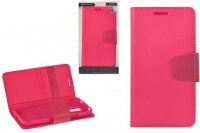 Capa Protetora  Flip Book Mercury Sonata  Samsung i8190 Galaxy S3 Mini C/ Porta Cartões Rosa em Blister