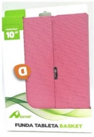 Capa Protetora  Flip Book  para Tablet 9  Microfibra Rosa (Home)