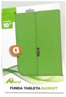 Capa Protetora  Flip Book  para Tablet 9  Microfibra Verde (Home)