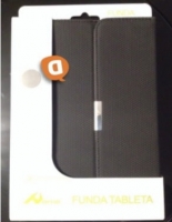 Capa Protetora  Flip Book  para Tablet 9  Microfibra Preta (Home)