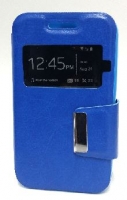 Capa Protetora  Flip Book com Janela  Vodafone Smart Mini OT-4010 Azul