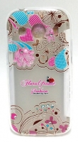 Capa Silicone Fashion  Floral  Samsung Galaxy Ace 4 LTE (Samsung G357)