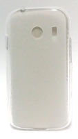 Capa em Silicone  Soft  Samsung Ace Stlyle Branca Transparente (Samsung G310)