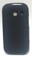 Capa em Silicone  Soft  Samsung Ace Style Preta Opaca (Samsung G310)