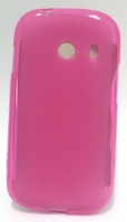 Capa em Silicone  Soft  Samsung Ace Style Rosa Transparente (Samsung G310)