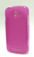 Capa Silicone  Soft  Vodafone Smart 4G (COOLPAD 8860U) Rosa Transparente