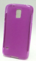 Capa Silicone  Soft  Samsung Galaxy S5 (Samsung G900, Samsung i9600) Rosa Transparente
