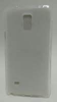 Capa em Silicone  Soft  Samsung Galaxy Note 4 (Samsung N910) Branca Transparente