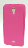 Capa em Silicone  Soft  Wiko Bloom Rosa Opaco