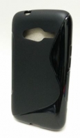 Capa em Silicone  S-CASE  Samsung Ace Style Preta Opaca (Samsung G310)