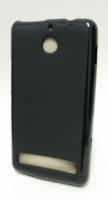 Capa em Silicone  Soft  Sony Xperia E1 Preta Opaca