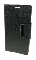 Capa  Flip Book  Samsung Alpha (Samsnung G850) Preta em Bulk