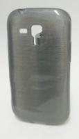 Capa em Silicone  SCRATCH  Samsung S7560 Trend, S7562 Galaxy S DUOS, S7580, S7582 Cinza Escuro