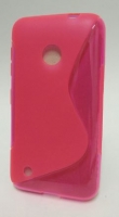 Capa em Silicone  S-CASE  Nokia Lumia 530 Rosa Transparente