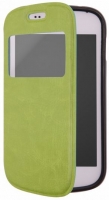 Capa Protetora  Flip Book Window  Samsung S7560 Trend, S7562 Galaxy S DUOS, S7580, S7582 Verde