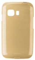 Capa em Silicone  SCRATCH  Samsung Young 2 Dourada (Samsung G130)