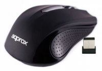 Rato Optico Wireless appWMLITEB 2.4Ghz 1200 DPI Approx Preto