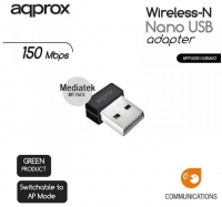 Adaptador Nano USB Wireless-N 150 Mbps (APPUSB150NAV2) Preto