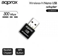 Adaptador Nano USB Wireless-N 300 Mbps (APPUSB300NAV2) Preto