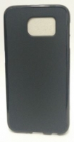 Capa Silicone  Soft  Samsung Galaxy S6 (Samsung G920F) Preta Opaca