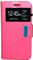 Capa Protetora  Flip Book com Janela  Wiko Sunset Rosa