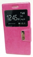 Capa  Flip Book com Janela  Wiko RIDGE 4G Rosa