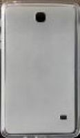 Capa em Silicone  Soft  Samsung Galaxy Tab 4 7  (Samsung T230) Preta Transparente