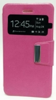 Capa  Flip Book com Janela  Nokia Lumia 530 Rosa