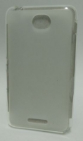 Capa Silicone  Soft  Sony Xperia E4 (Sony Xperia E2105) Branca Transparente